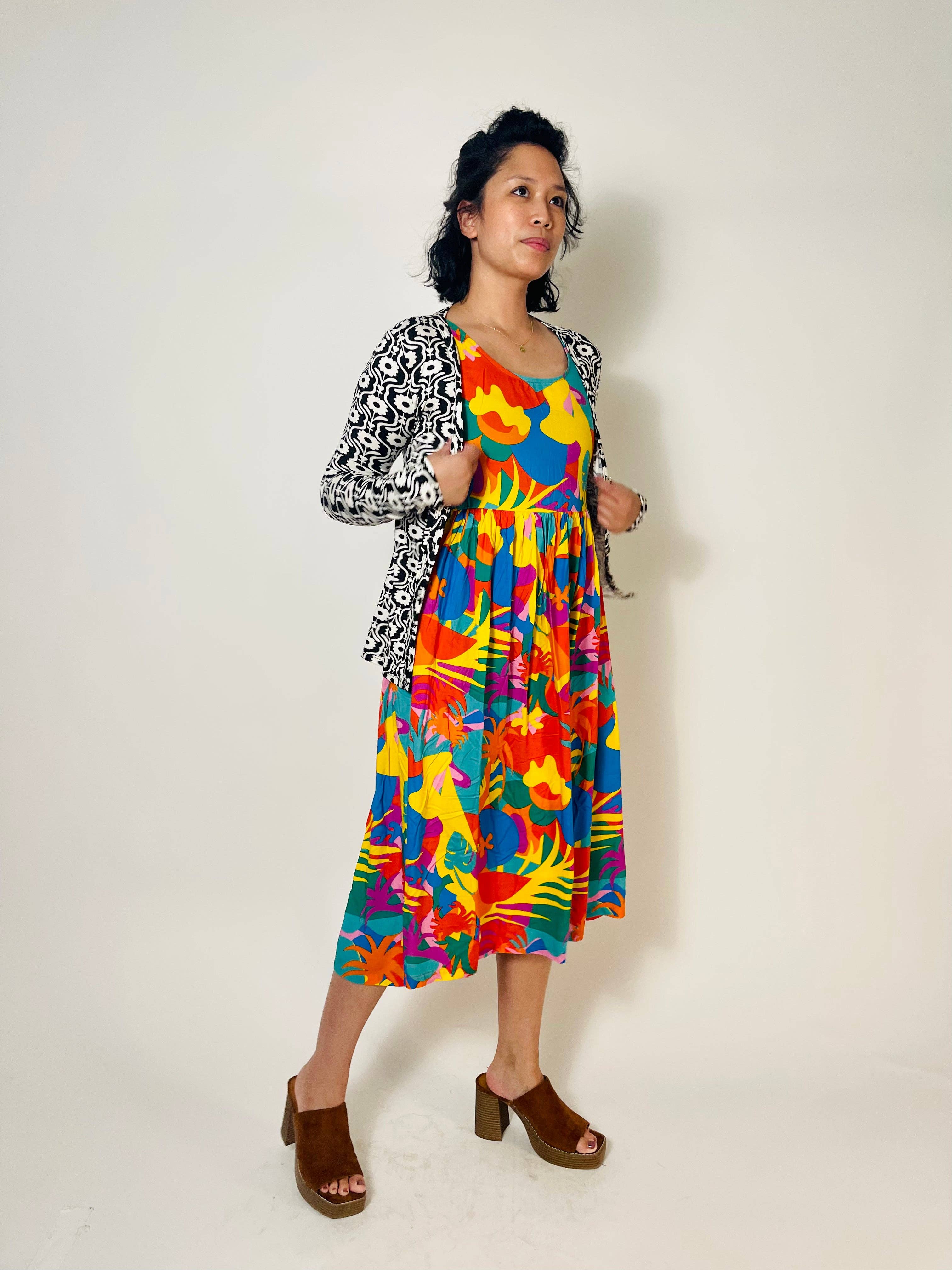 Altar - Wholesale Dress - Women's - Zora Cardigan in Deco Floral9