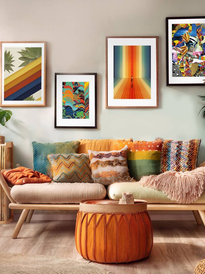 De Kleurrijke Collectie - Kunstprint Bundel voor wholesale door The Underdog Print Shop