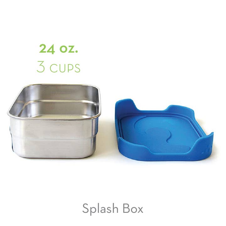 ECOlunchbox - Wholesale Lunch bag/box – Kids - Blue Water Bento Splash Box Lunch Food Container1