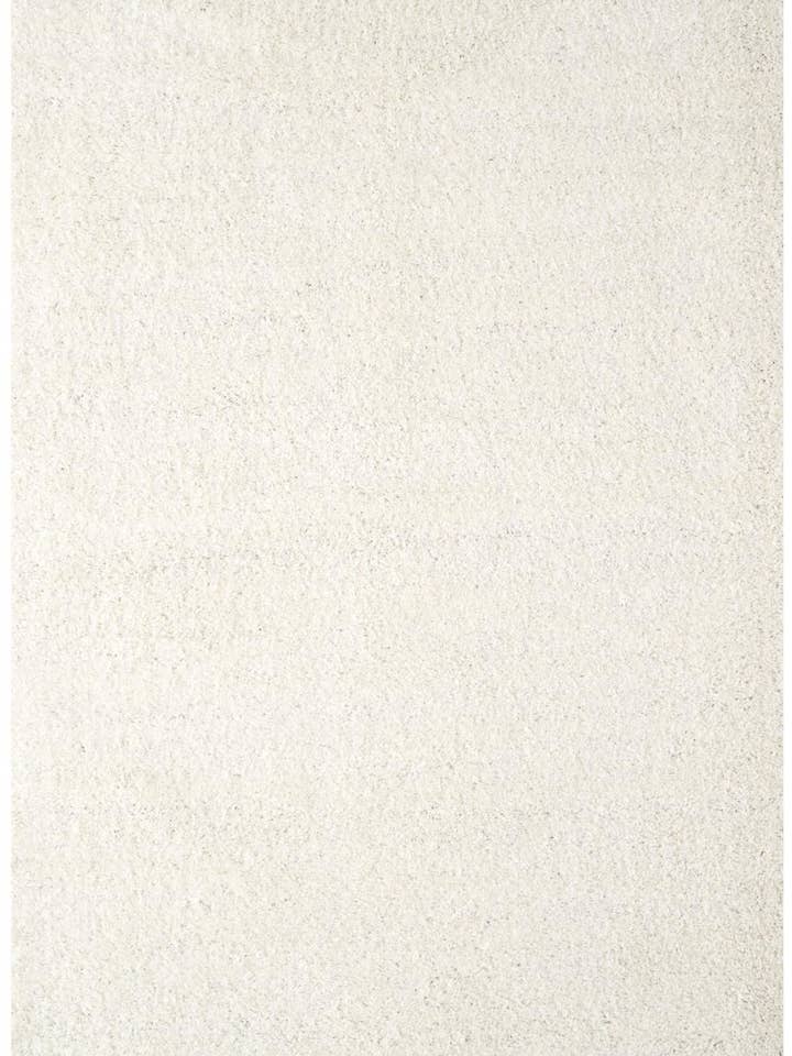 Myshaggy Solid White Rug for wholesale by THE RUGS