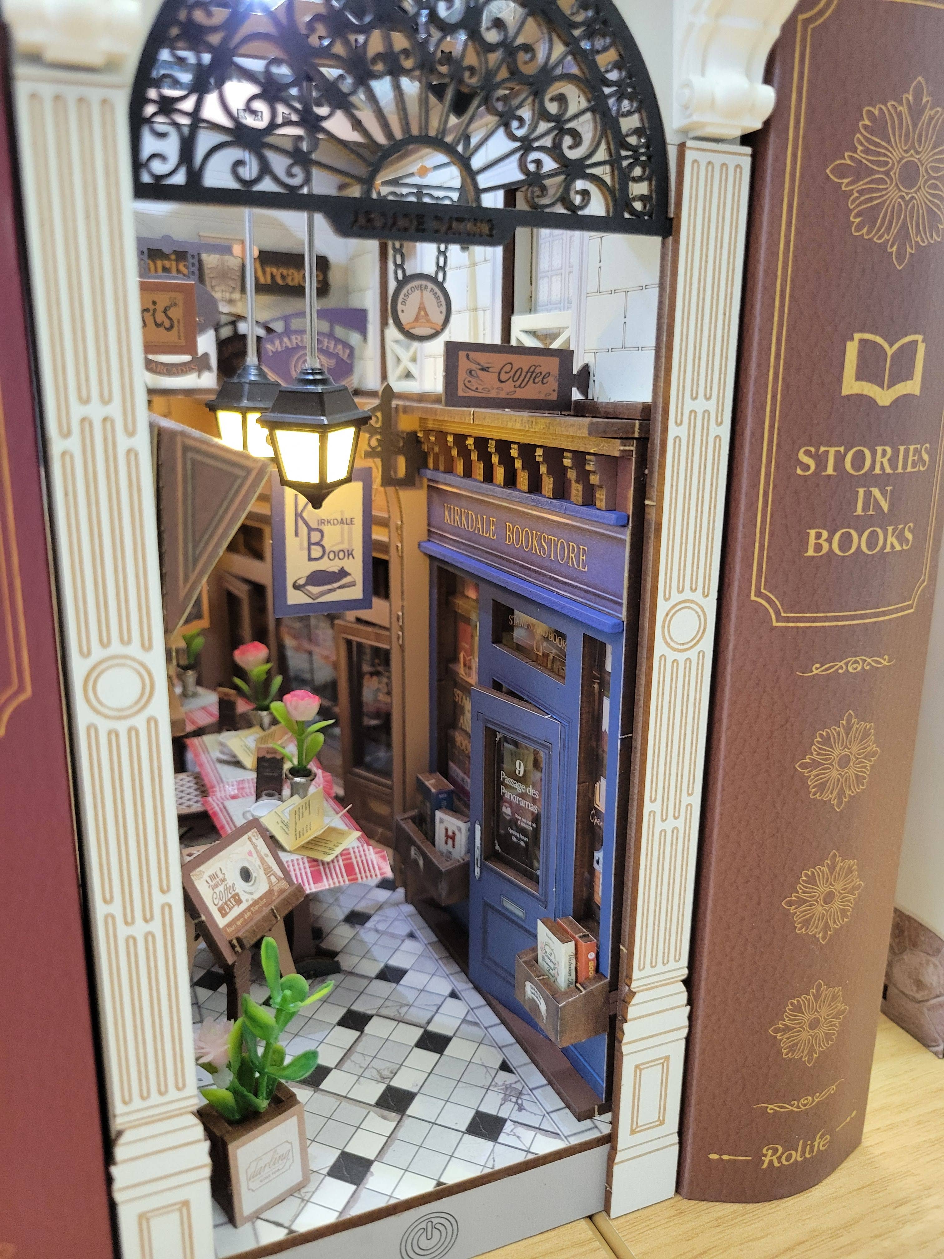 Robotime - Vente Kit de bricolage - TGB10 Arcade Rendez-vous Coin Lecture2