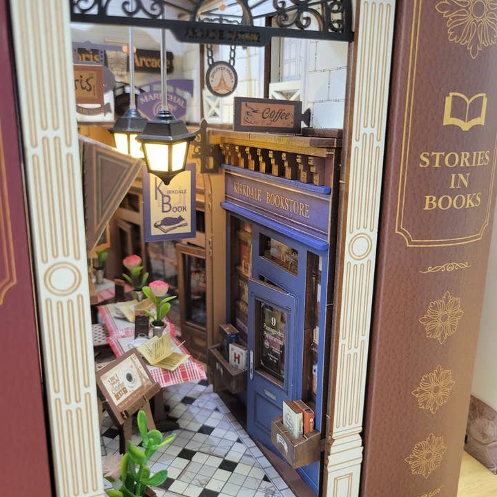 Robotime - Vente Kit de bricolage - TGB10 Arcade Rendez-vous Coin Lecture2