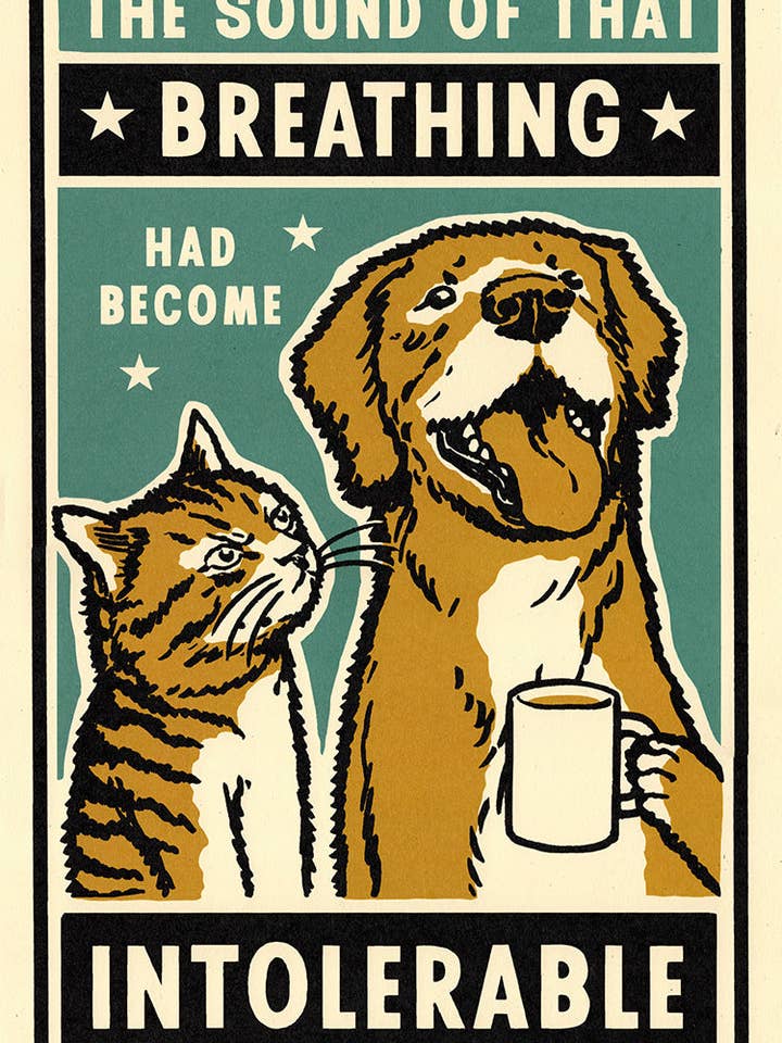 Breathing Print for wholesale by Ravi Zupa Arts