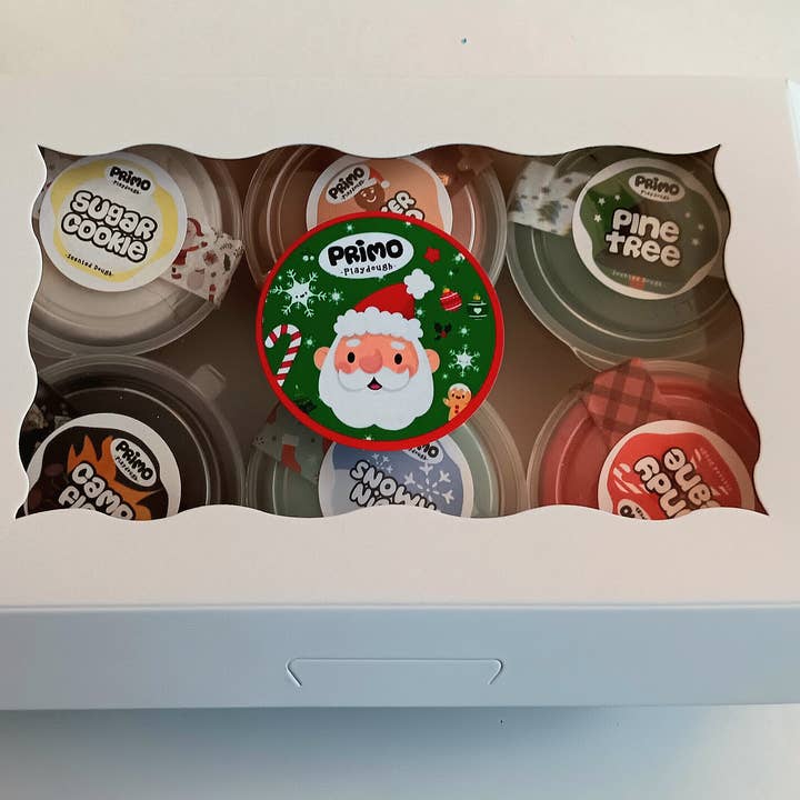 Primo Playdough - Wholesale Putty/Slime - Kids - Scented Playdough Winter 6-Pack with Holiday Scents (2 oz)