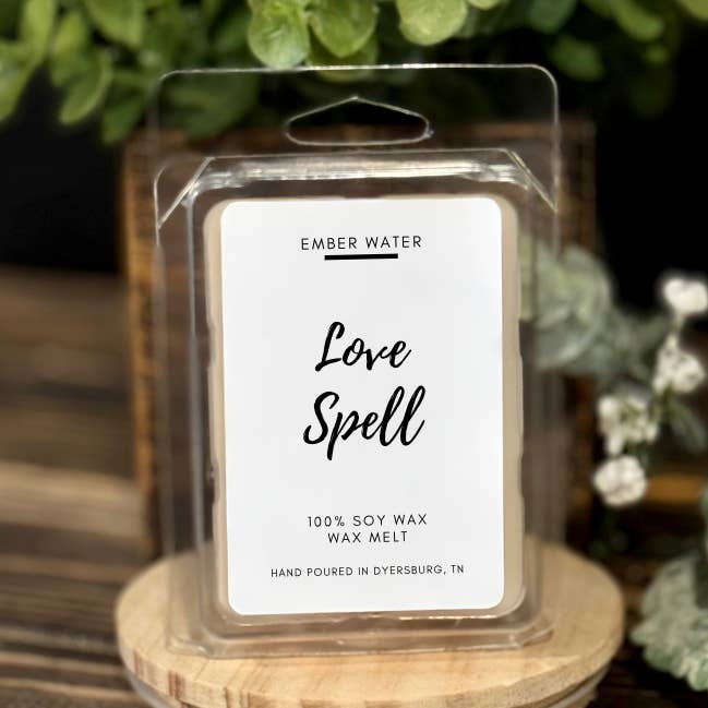 Love Spell Wax Melt for wholesale by Ember Water