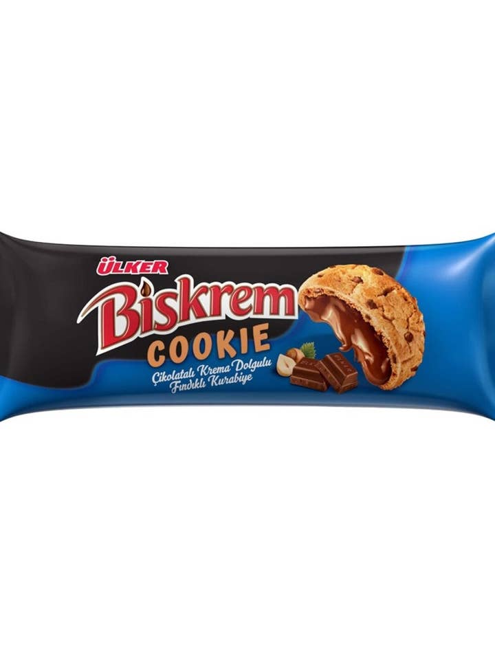 Ulker Biskrem Cookies Chocolate Chips Turkish Halal Snack for wholesale by Aladdin