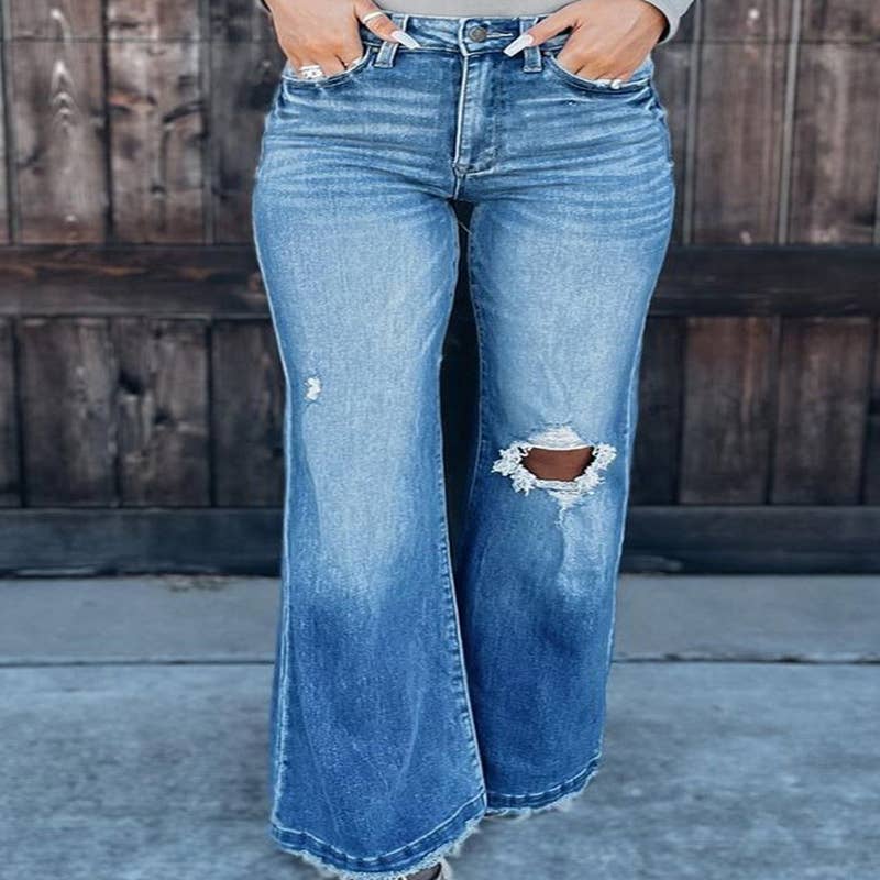 Purchase Wholesale ruffle jeans. Free Returns & Net 60 Terms on Faire