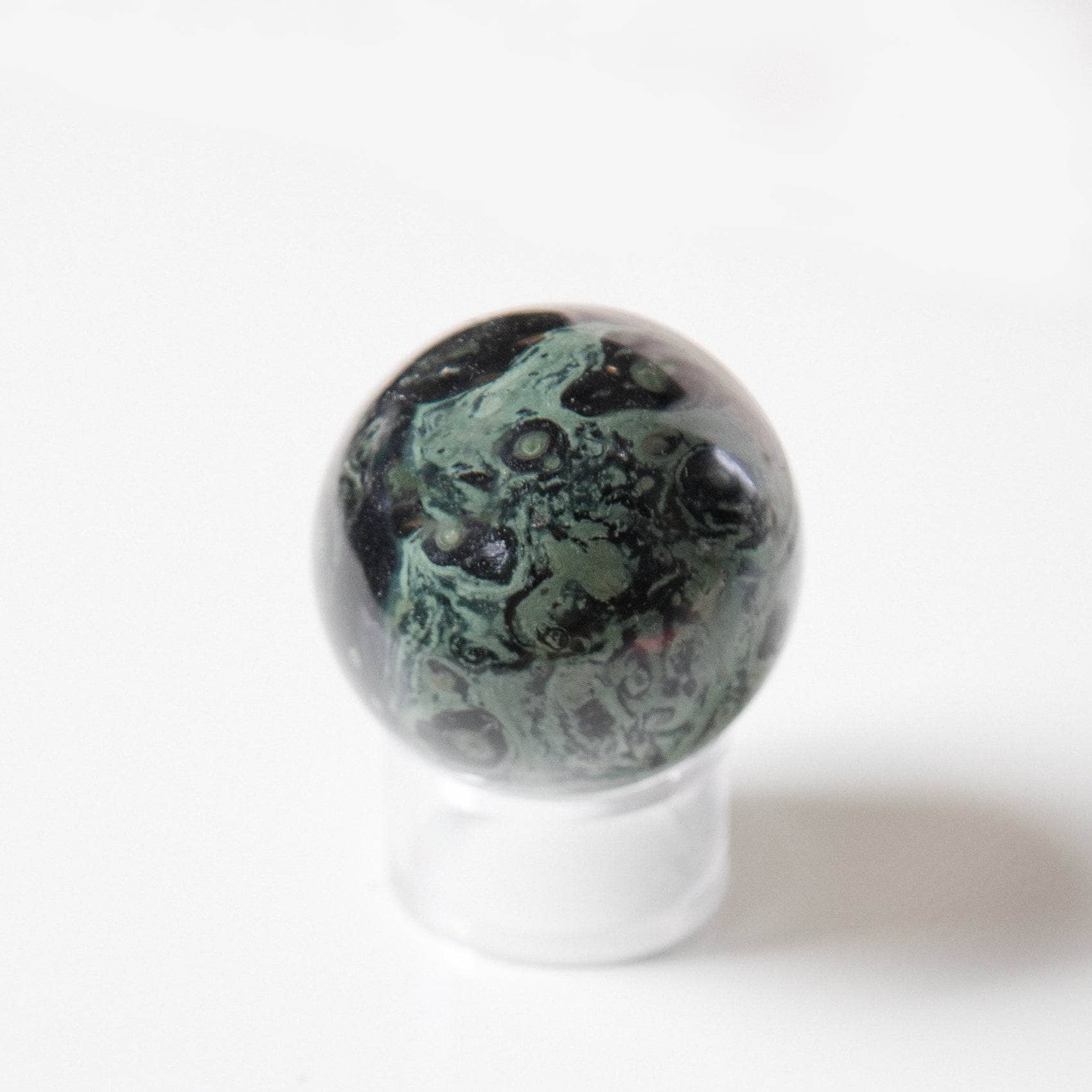 Tiny Rituals - Wholesale Spiritual Stone/Crystal - Kambaba Jasper Sphere - AAA Premium Quality64