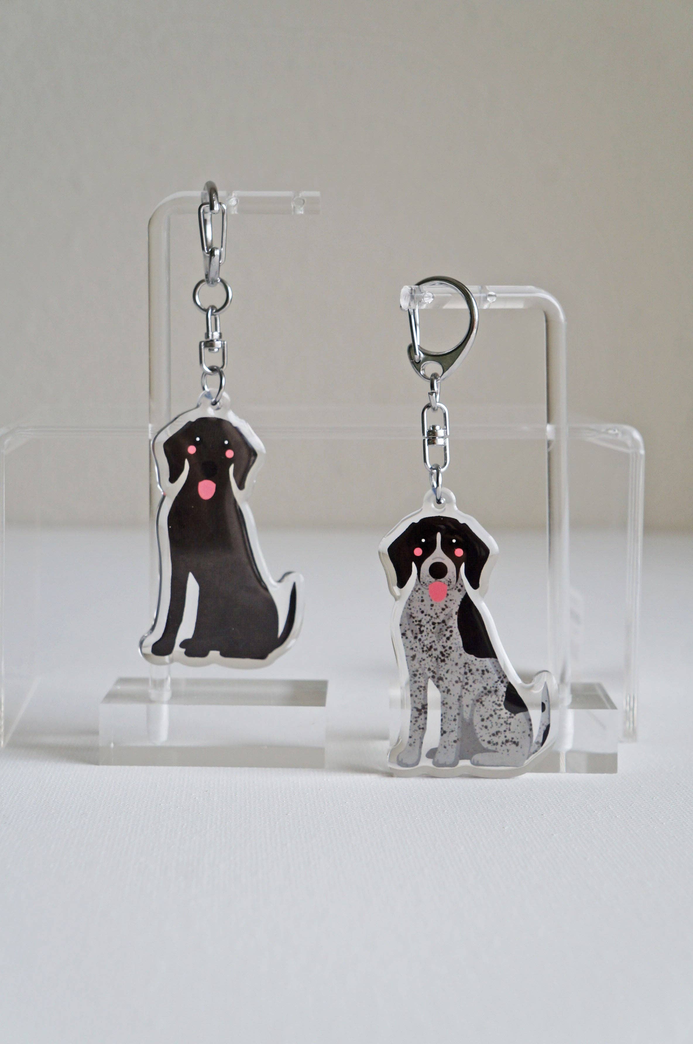 kiwi &amp; WILLOW - Wholesale Keychain - Unisex - German Shorthaired Pointer Epoxy Keychain6