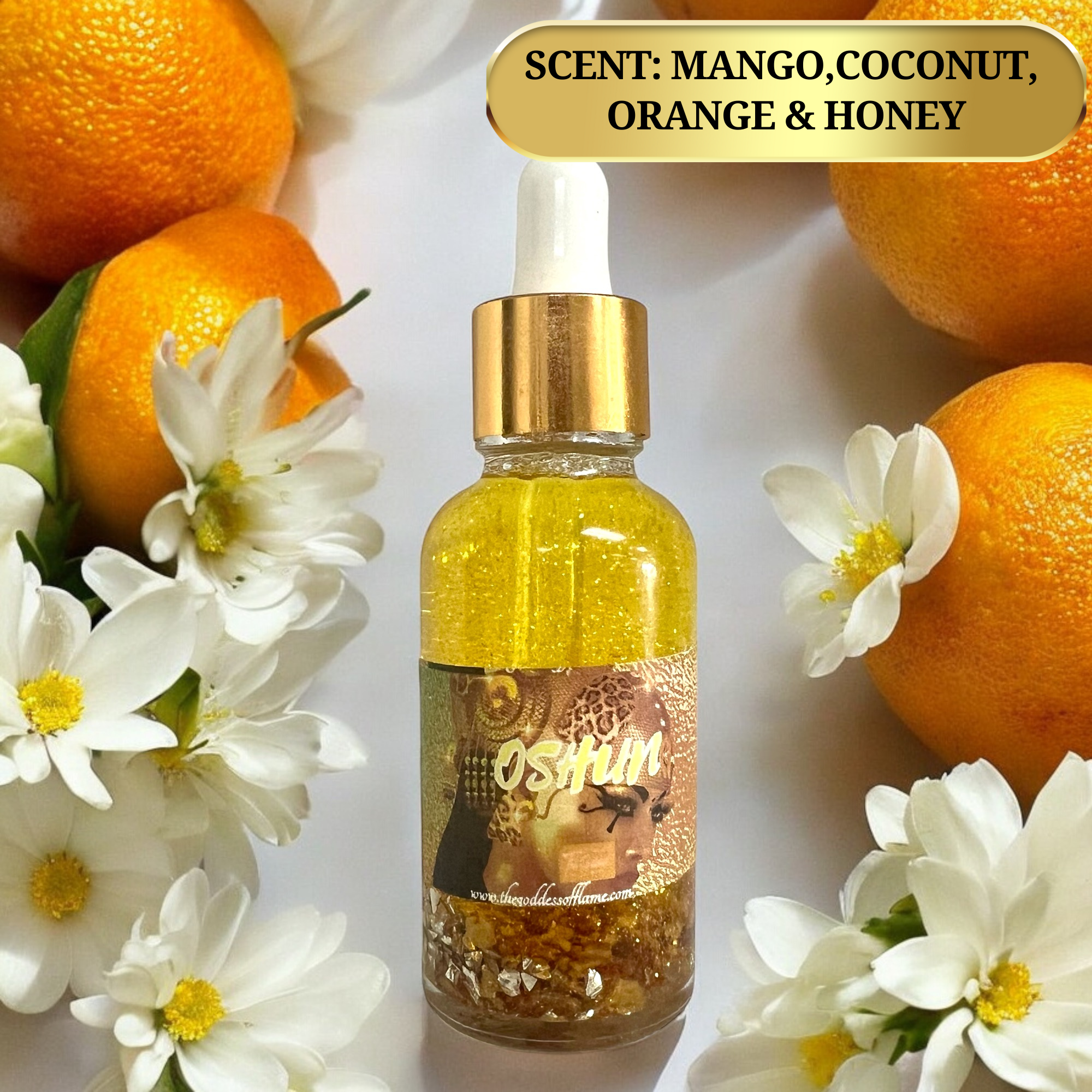 The Goddess of Flame - Vendita all'ingrosso Olio essenziale - Contagocce per olio per unzione Oshun1