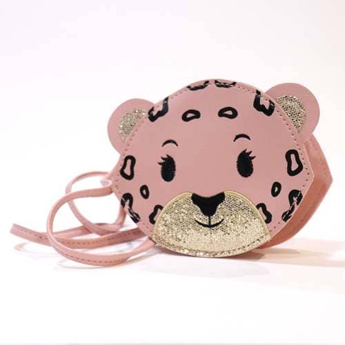 Yuko B - Wholesale Crossbody Bag - Kids - Children's shoulder bag - Léo the Pink Leopard5