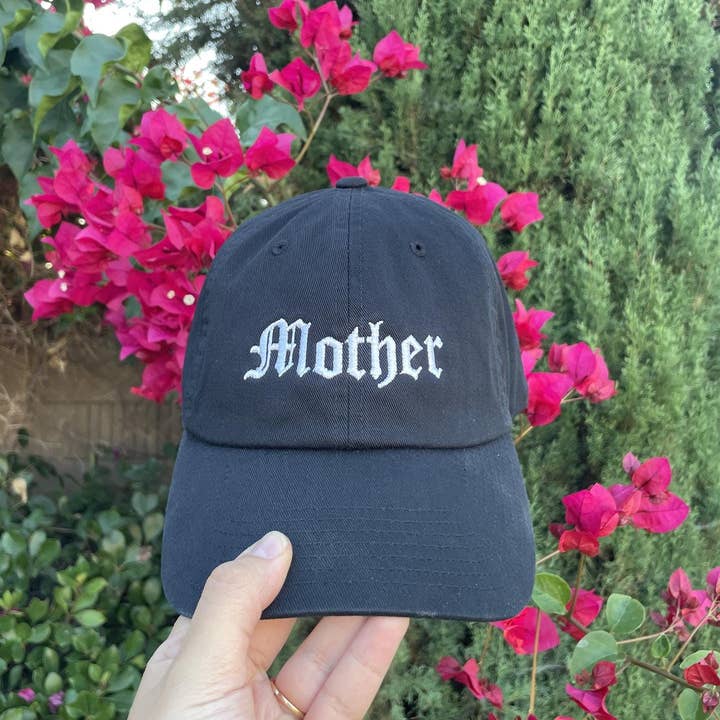 Stitch4pali - Wholesale Baseball Cap - Women's - MOTHER Embroidered Old English Font Baseball Cap1
