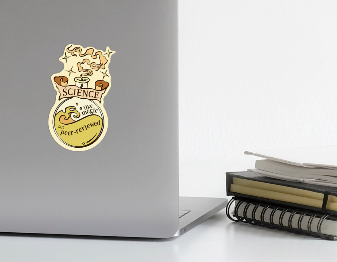 Echo-Lit - Wholesale Sticker - Science, Like Magic Sticker1