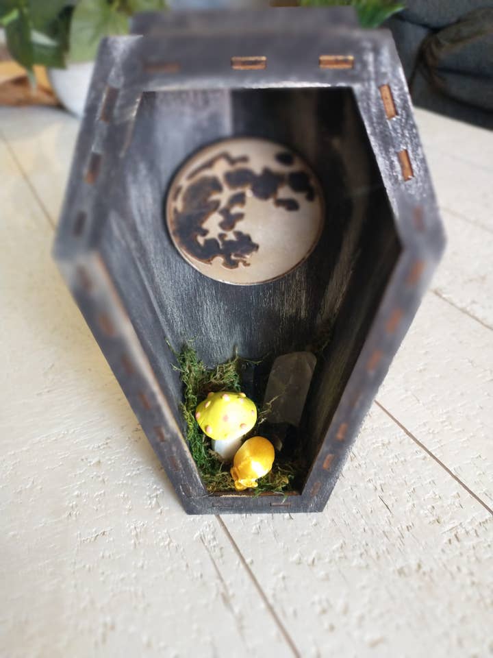 Crystal Coffin Decor for wholesale by The Bathing Native