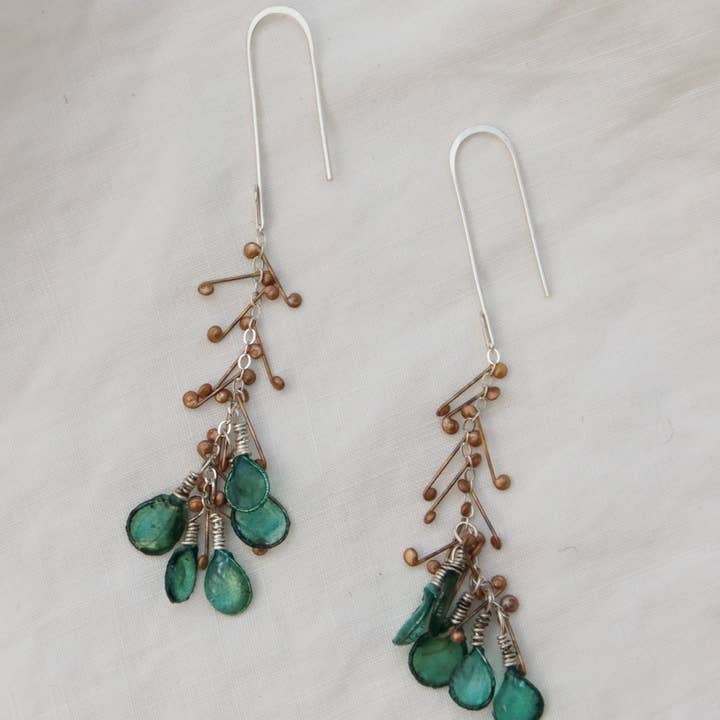 Frond Earrings for wholesale by Verso