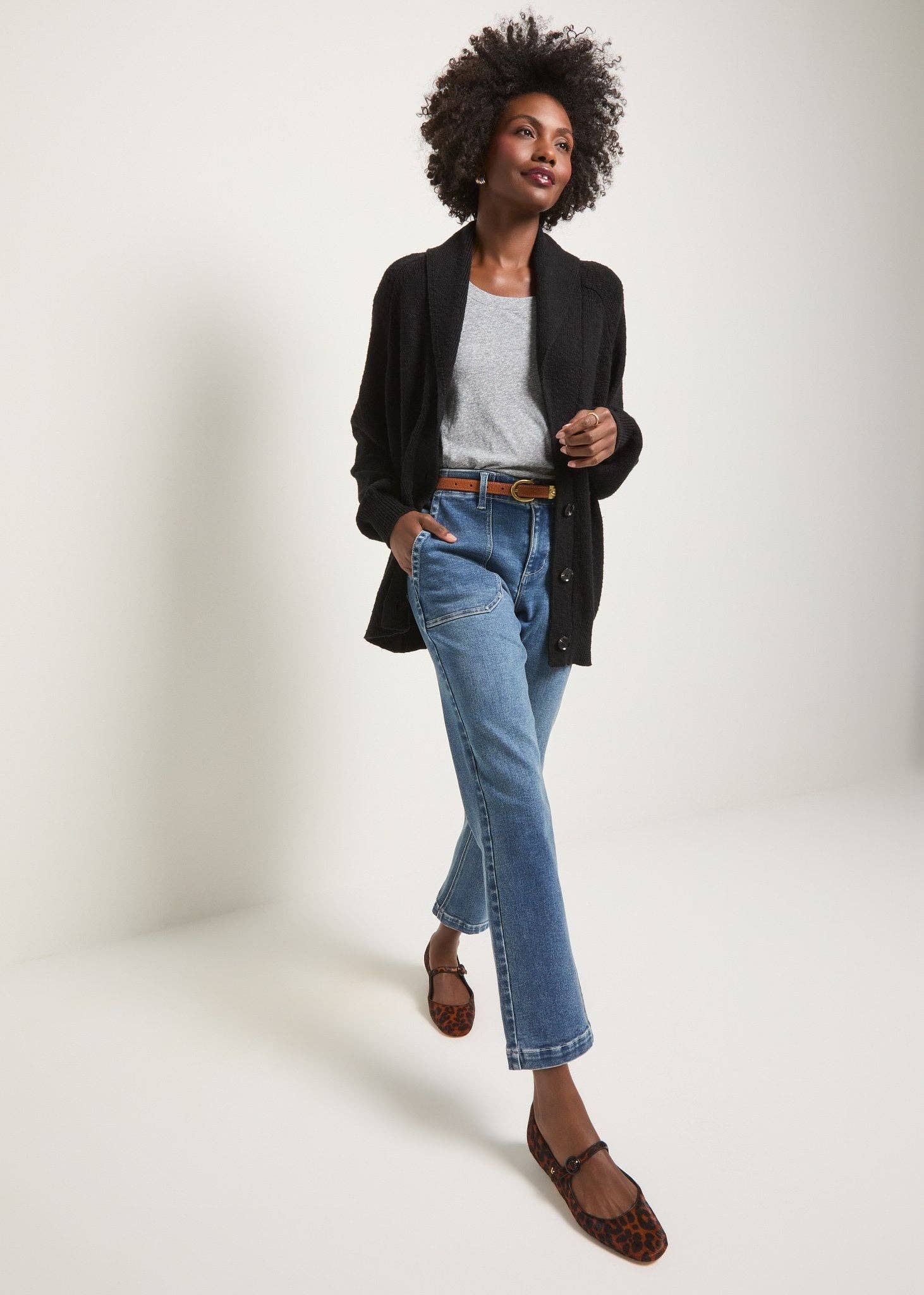 Seventy Eight and Sunny (SEAS) - Wholesale Cardigan - Women's - Aura Shawl Collar Cardigan2