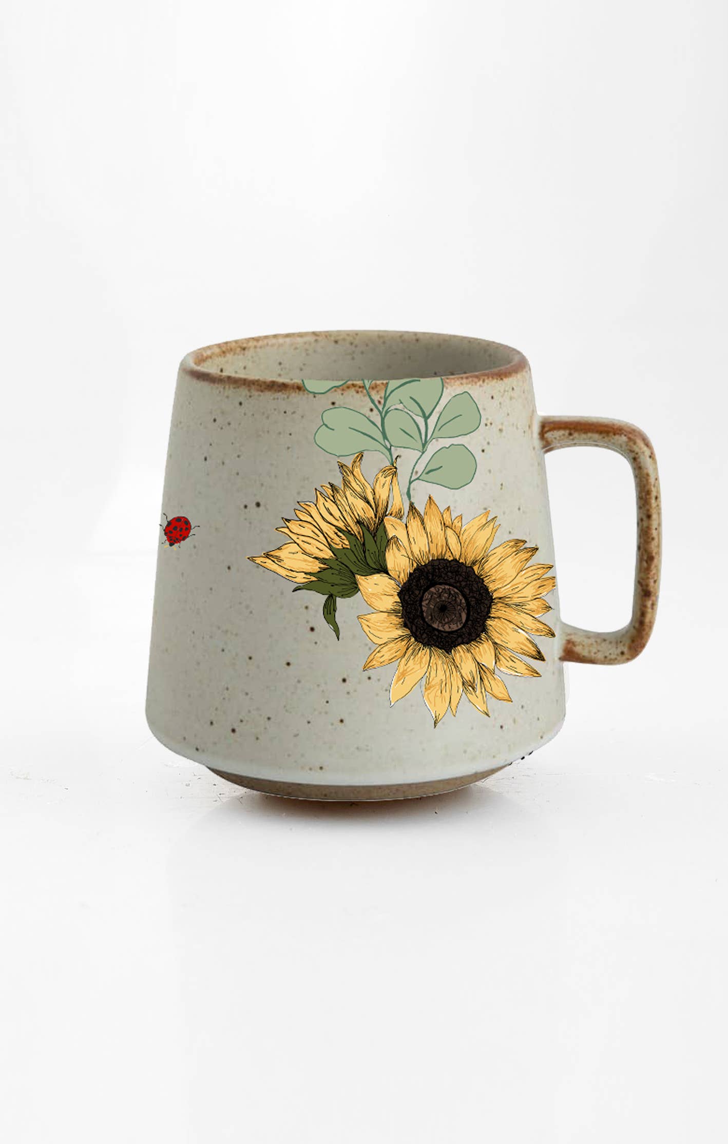 Artsy Em - Wholesale Coffee mug - Savor Sunshine Sunflower Mug