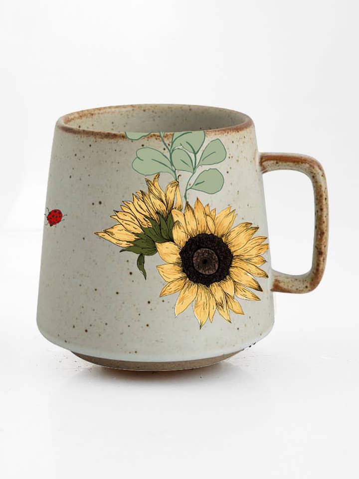 Savor Sunshine Solrosmugg för wholesale av Artsy Em