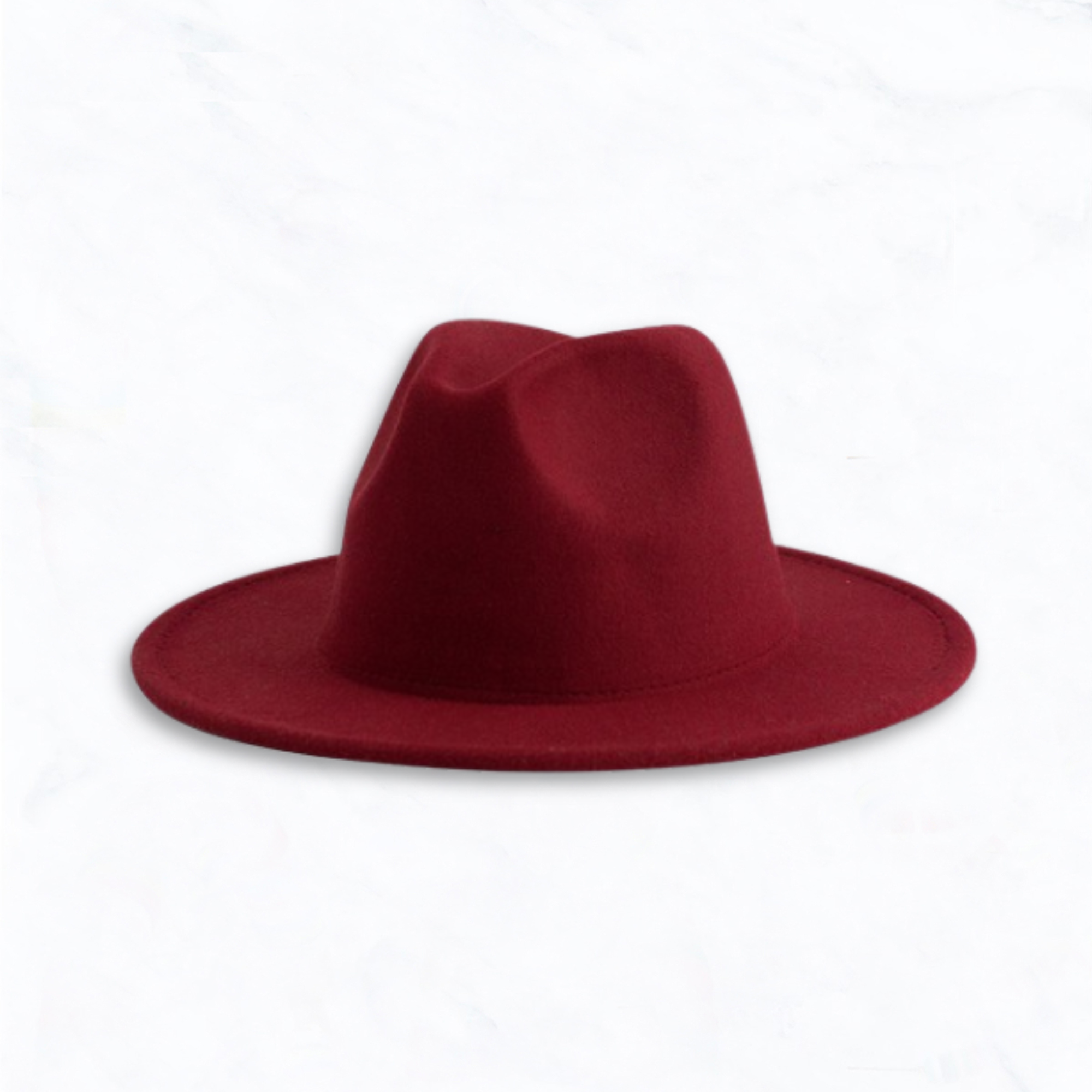 Suzie Q USA - Wholesale Fedora - Unisex - Flat Edge Felt Fedora Hat6