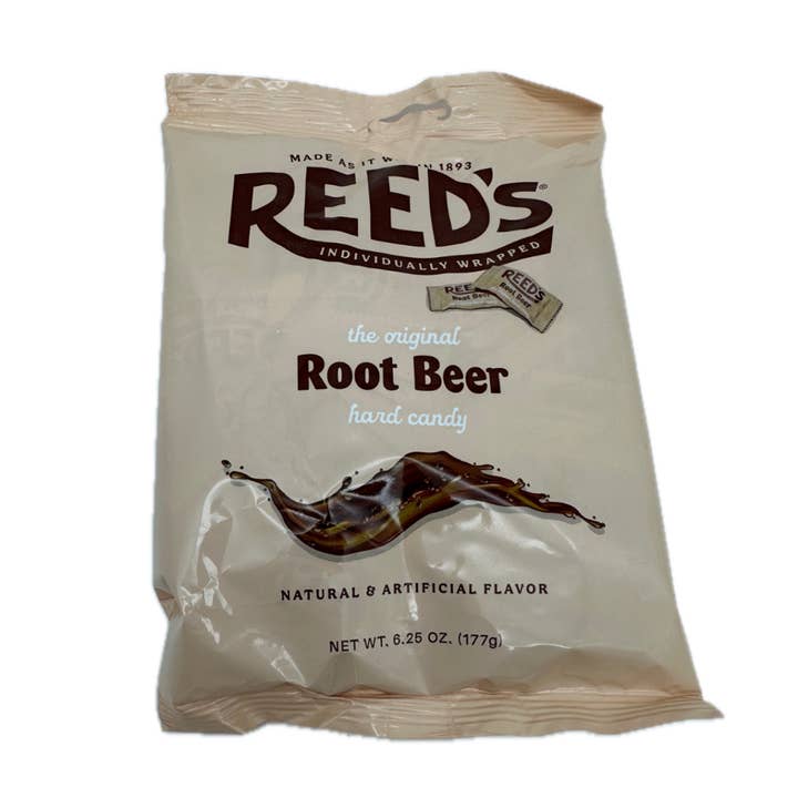 Reed's Root Beer Hard Candy 6.25oz - 12ct for wholesale by I Got Your Candy