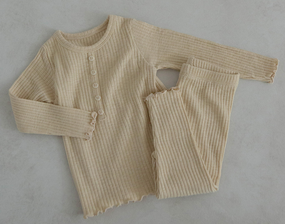 peekaboo - Vente Ensemble haut et pantalon – enfant - Ensemble haut et pantalon super doux en modal automne/hiver pour enfants5