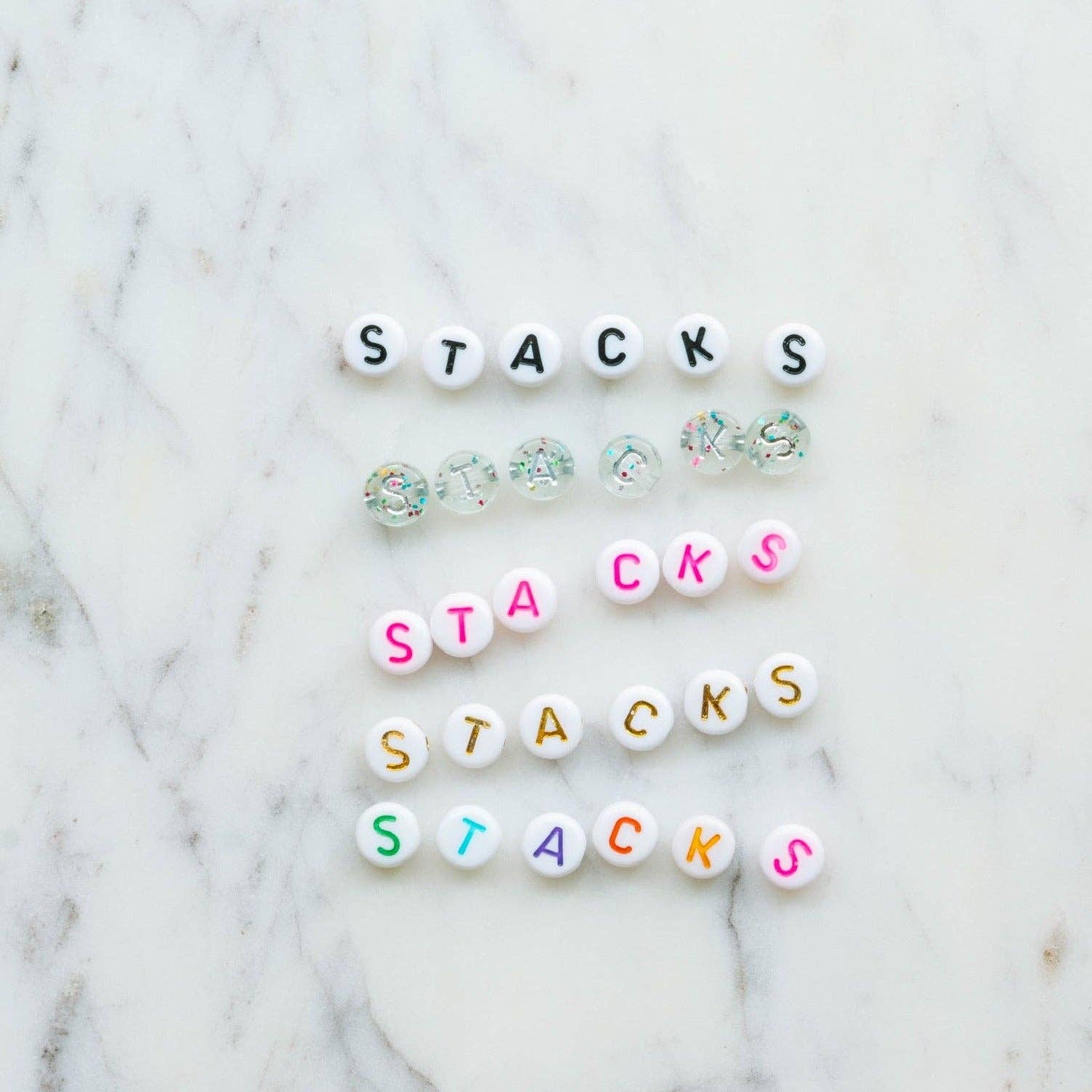 Little Stacks - Wholesale DIY Jewelry - Kids - The Snowflake Winter STACK9