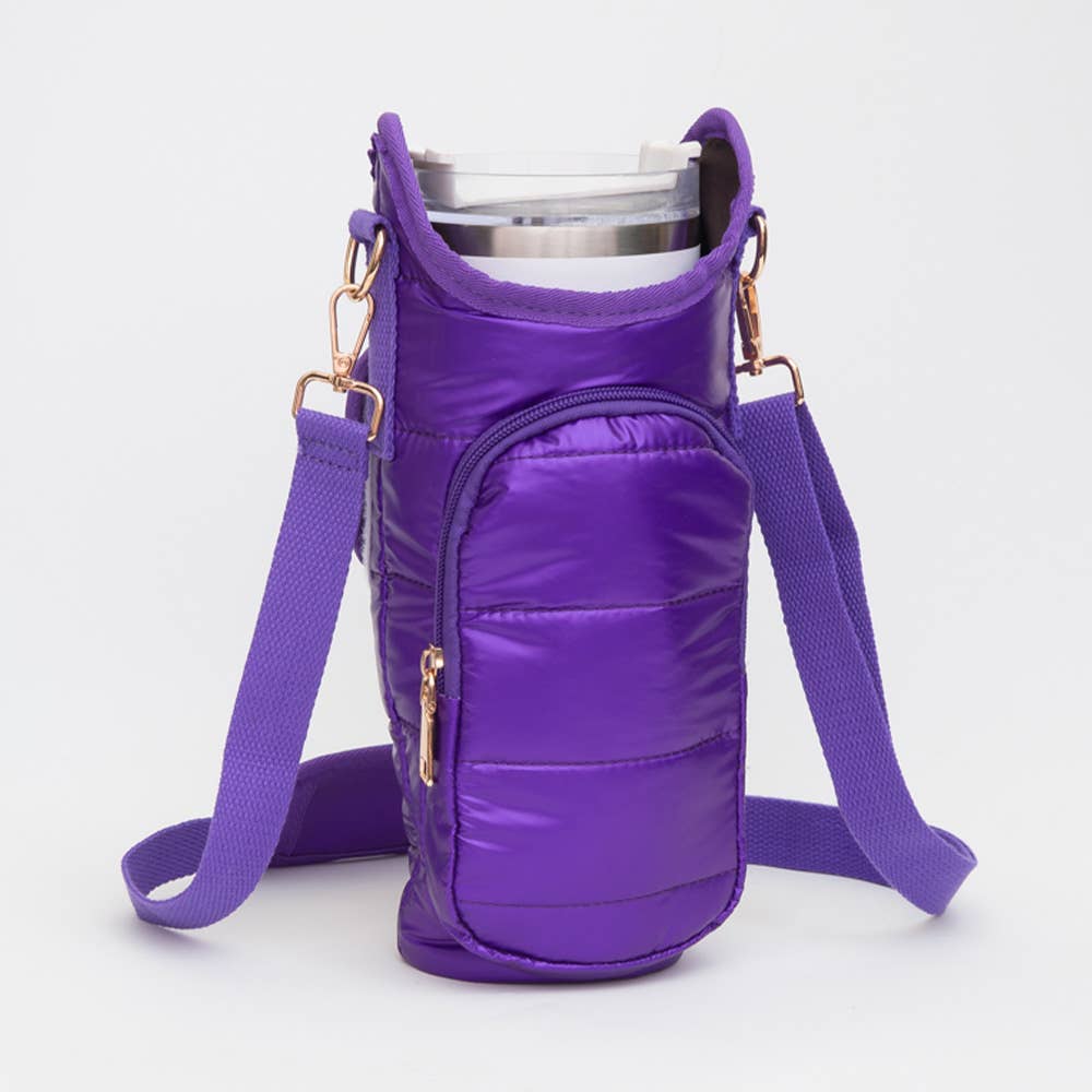 Sensibling Corp. - Vendita all'ingrosso Borsa a tracolla - Donna - Borsa a tracolla portaborraccia trapuntata lucida9