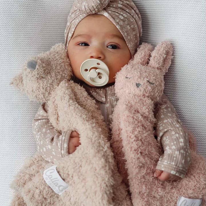 Calla & Friends - Wholesale Security/Cuddle Blanket - Baby - Little Snuggles Lovey - Bunny10