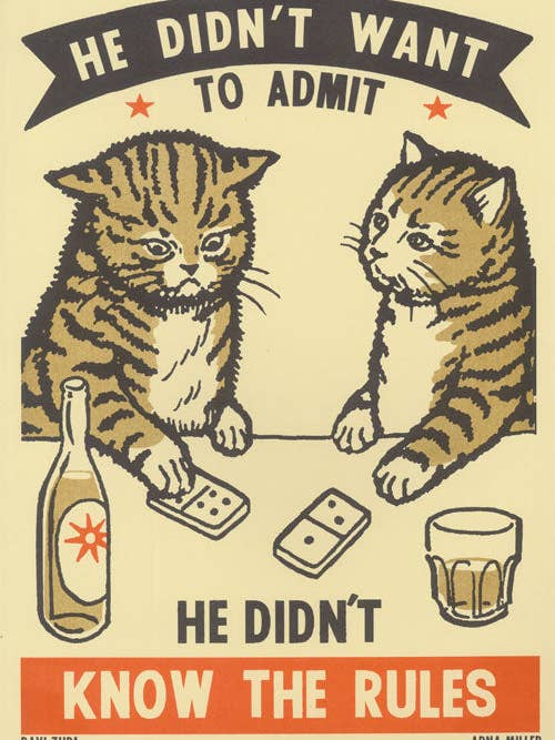 Domino per la vendita all'ingrosso da parte di Arna Miller Illustration