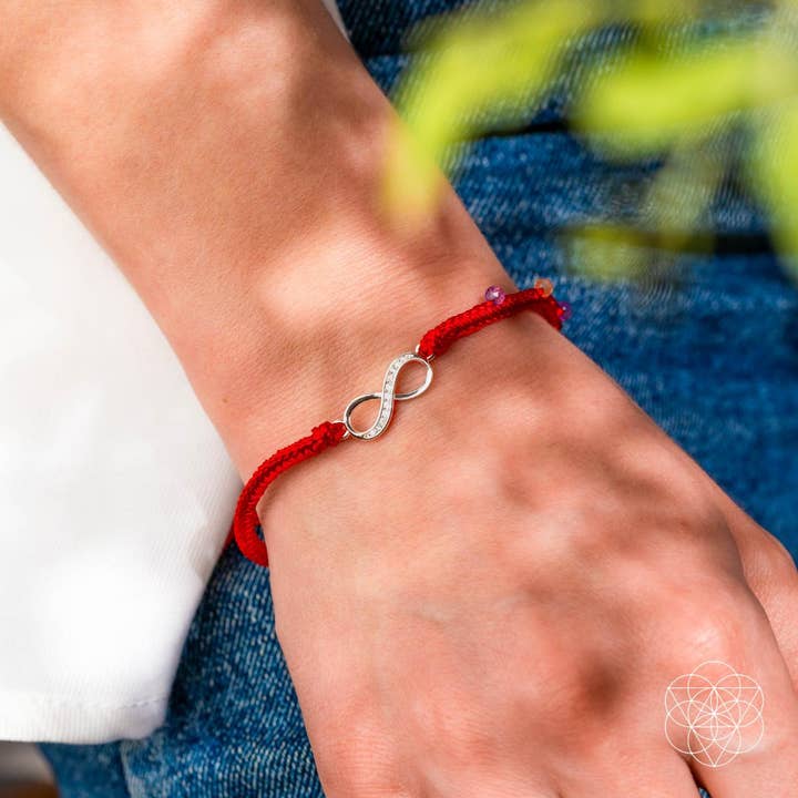 Conscious Items - Wholesale Woven/braided bracelet - Infinite Prosperity - Eight-Strand Red String Bracelet2