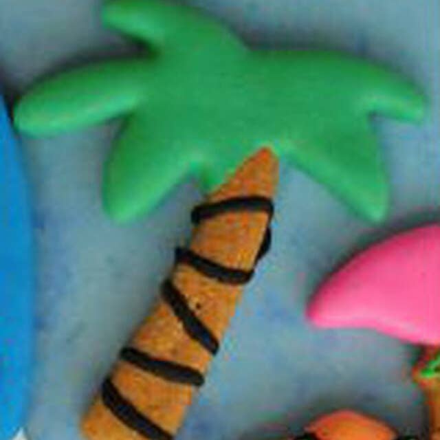 Palm Tree - Dolcetto per cani per la vendita all'ingrosso da parte di Taj Ma-Hound Bakery for Dogs