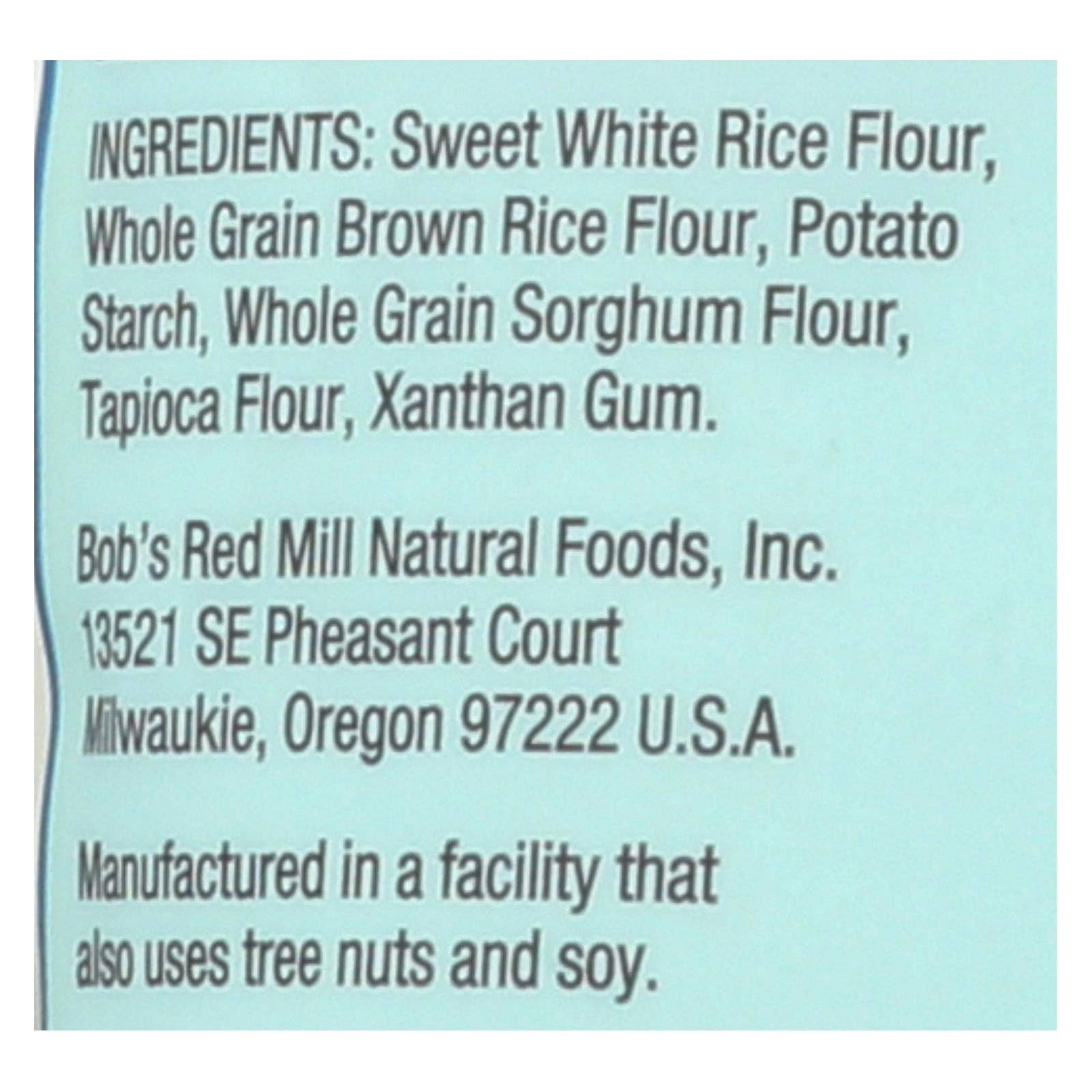 Everyday Supply Co - Wholesale Gluten-Free Flour - Bob's Red Mill - Baking Flour 1 To 1 - Case Of 4-22 Oz2