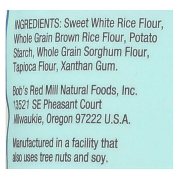 Everyday Supply Co - Wholesale Gluten-Free Flour - Bob's Red Mill - Baking Flour 1 To 1 - Case Of 4-22 Oz2