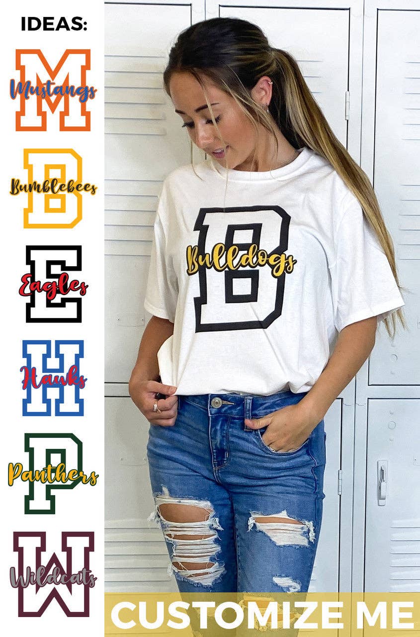 Sugar Stitch - Wholesale Screen Printed T-Shirt - Women's - Custom School Mascot T-Shirt