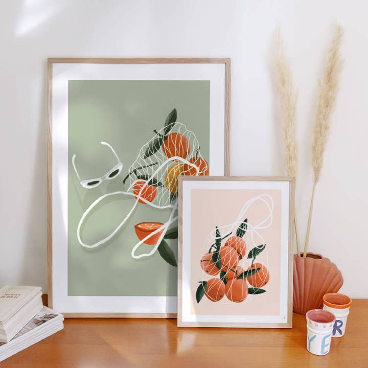 Poster Capri voor wholesale door Cotton Bird