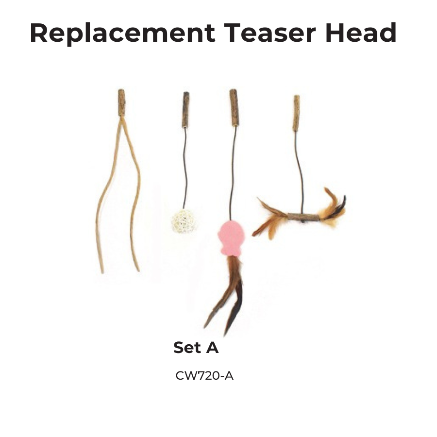 CATWANT – Brinquedo - Gato por atacado – Teaser Extra Longo Substituível - Nova Edição Chilreante9