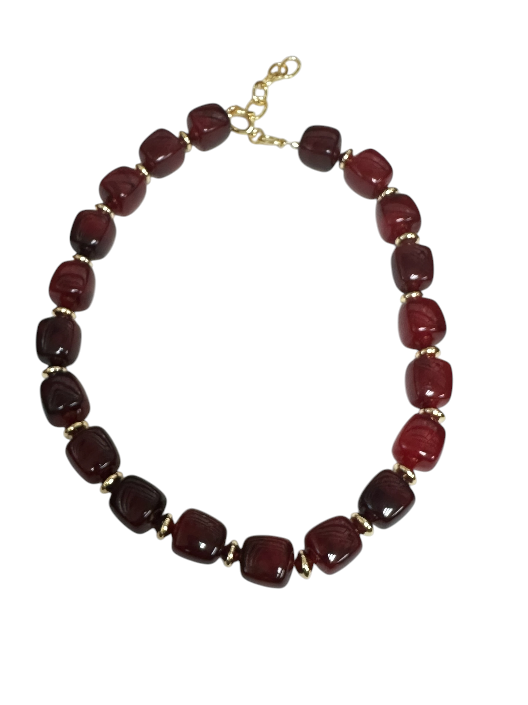 Simply Jewels - Wholesale Beaded/Pearl Necklace - Colored Chunky Resin Beaded Necklace1