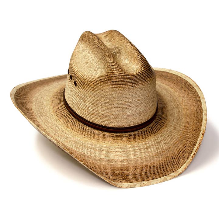 Western Express - Venta al por mayor Sombrero cowboy - Unisex - Sombrero Vaquero Occidental de Paja de Palma1