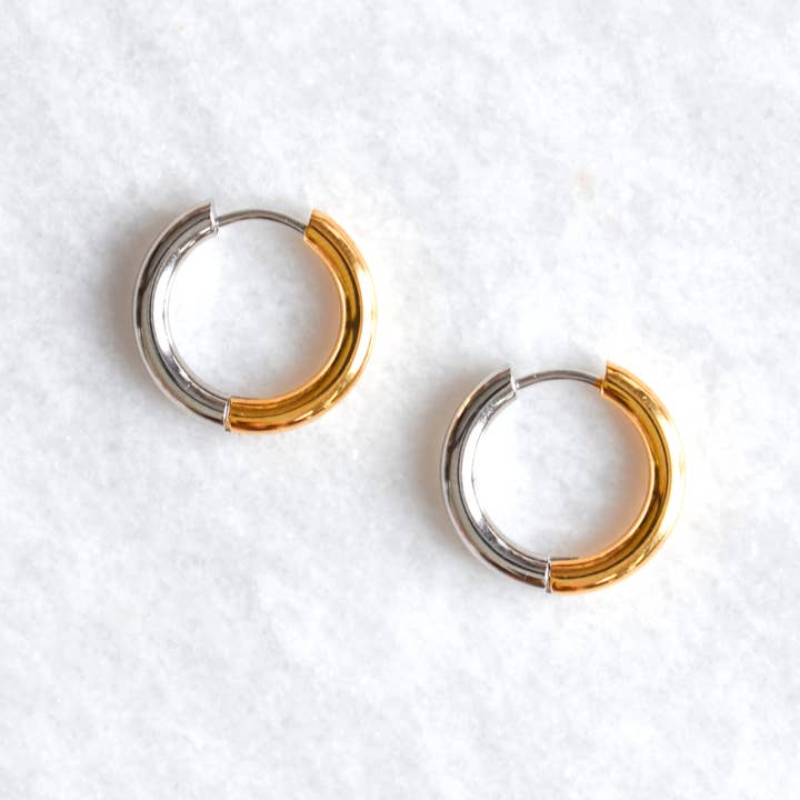 Liv Evon Designs - Wholesale Huggie Earrings - Duality0