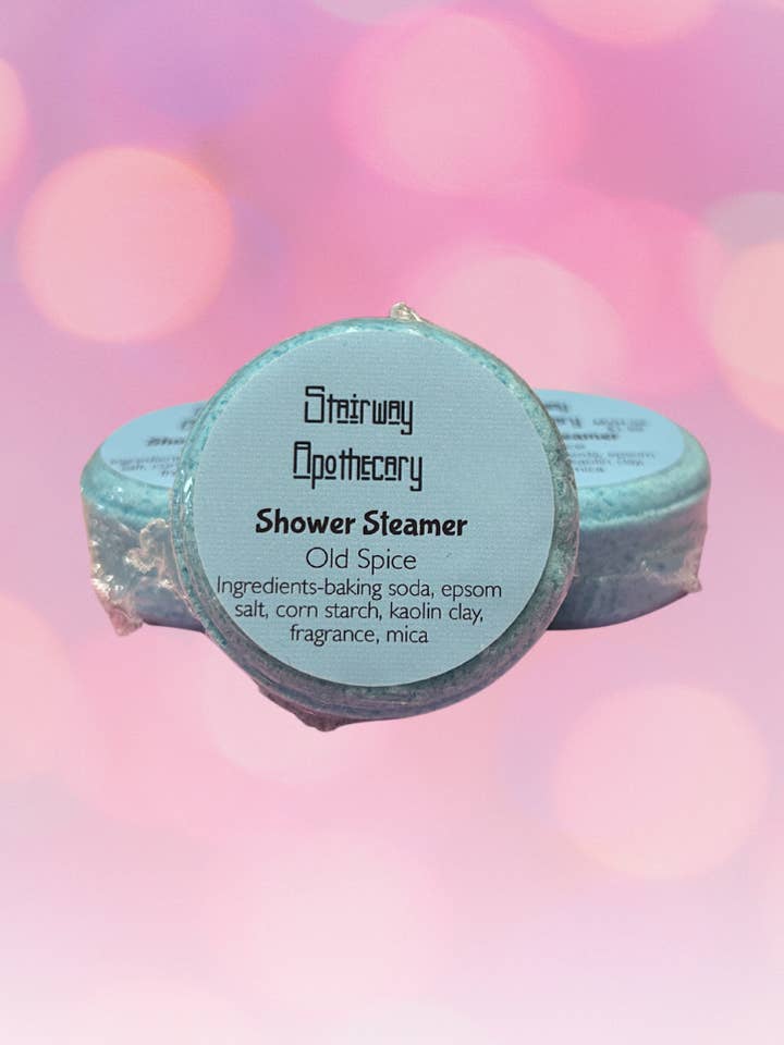 Old Spice Shower Steamer for wholesale by Stairway Apothecary