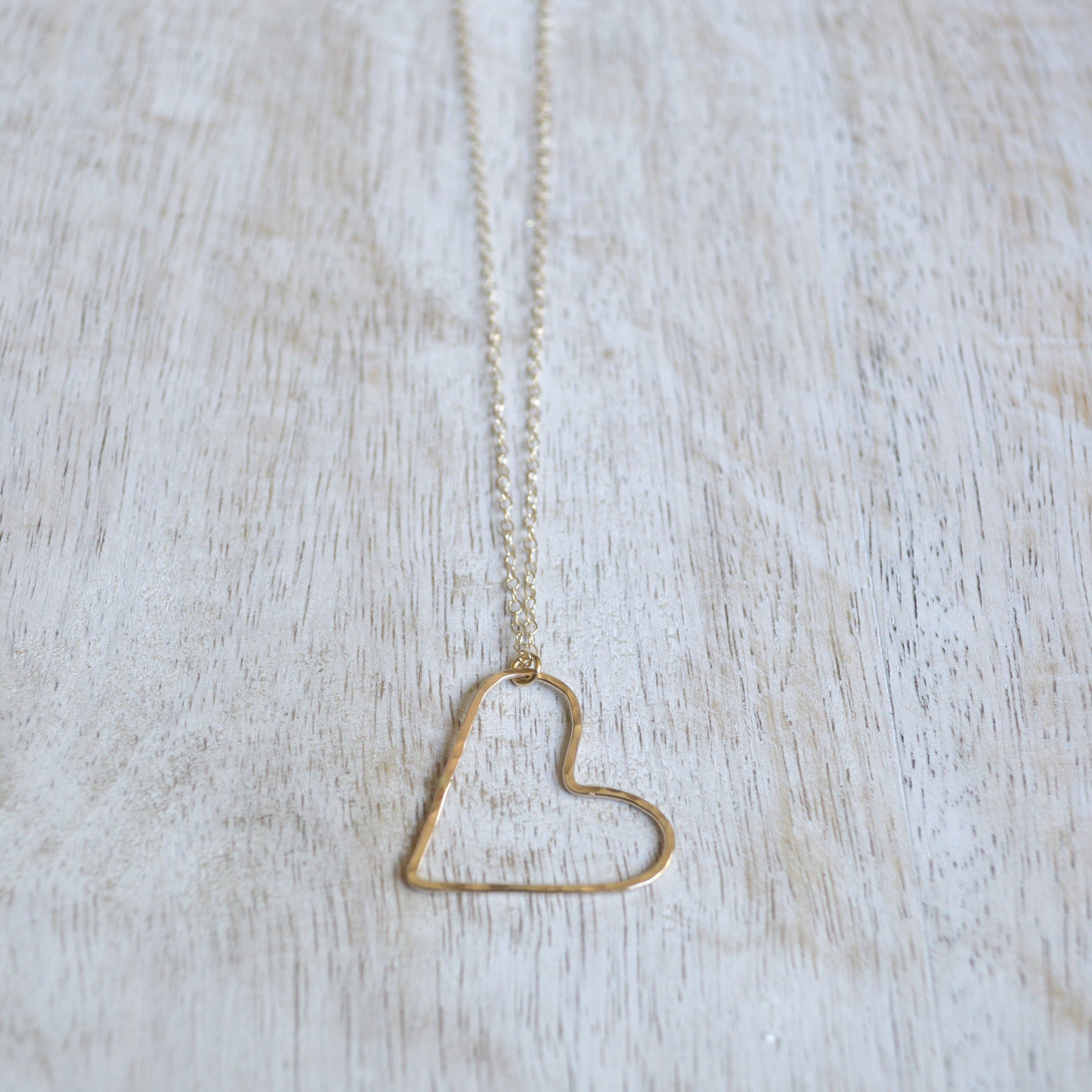 Salty But Sweet - Wholesale Pendant/Charm Necklace - Floating Heart Necklace5