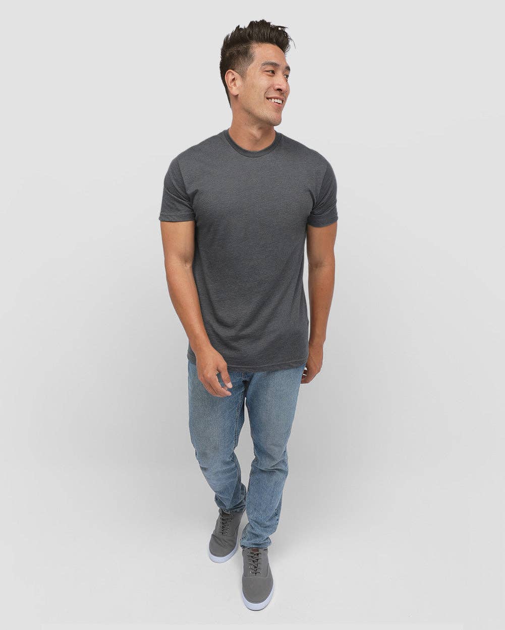 INTO THE AM - Wholesale T-Shirt - Men's - Men's Premium Basic Tee - Soft Fitted Blank T-Shirts41