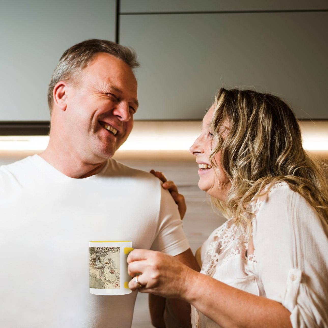 3dRose - Vente Tasse à café - 3dRose, Le Songe d'une nuit d'été, Arthur Rackham, Peinture de fée fantastique, Tasse3