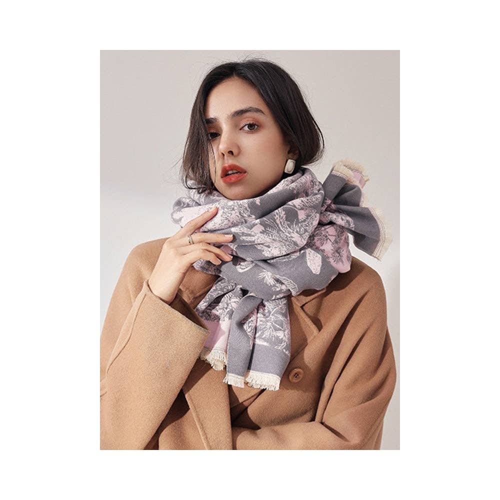 ShieldChic - Wholesale Scarf - Women's - Casual 5 Colors Imitated Cashmere Scarf1