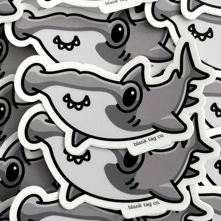 Blank Tag Co. Stickers - Wholesale Sticker - The Hammerhead Shark Sticker