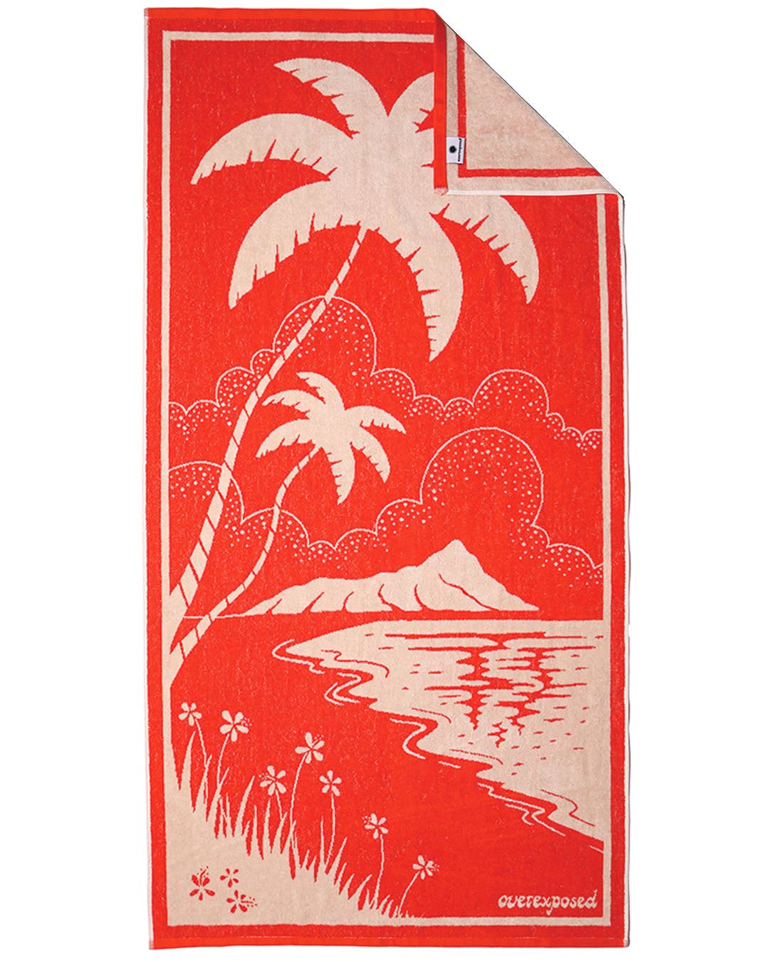 Overexposed – wholesale Beach towel – Hanalei Palm Towel6
