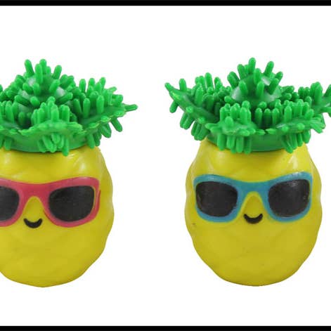 Curious Minds Toys - Wholesale Squishy toy – Kids & Baby - 1 Cute Pinapple Hedge Balls - Spiky Wooly Porcupine Balls2
