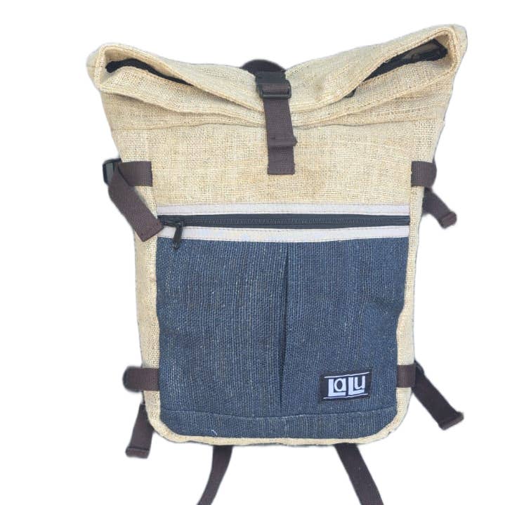 Basanta Water backpack | Organic Hemp for wholesale by LaLu