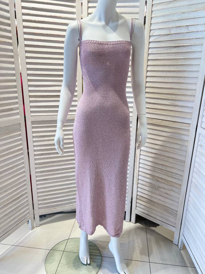 VICTORIA&ISAAC - Wholesale Dress - Women's - Bodycon dress with spaghetti straps - 20908