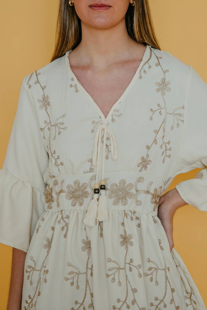 Lula Natura - Wholesale Dress - Women's - BIANCA WHITE DRESS6